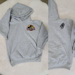 Jurassic Park Embroidered Hoodie