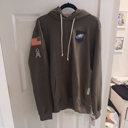 Nike Philadelphia Eagles 2025 Salute to Service Sideline Hoodie Men's Large BNWT