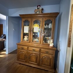 OAK HUTCH BEAUTIFUL-MOVING - BEST OFFER