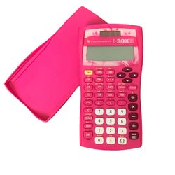 Texas Instruments TI-30XIIS Scientific Calculator Hot Pink