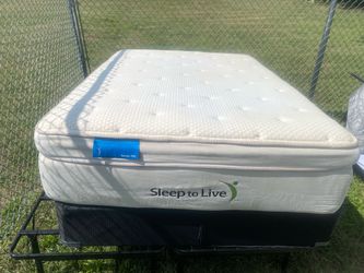 Full mattress and box