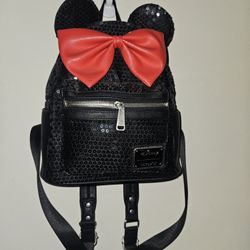 Minnie Mouse Sequence Loungefly Backpack 