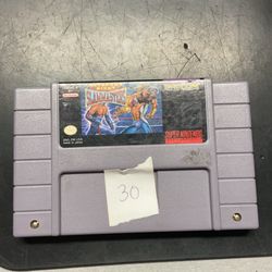 Saturday night slam masters Super Nintendo game