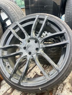 Hellcat Widebody Style Matte Black Wheel 20" x 9.5" | RWD Dodge Charger 2011-2023