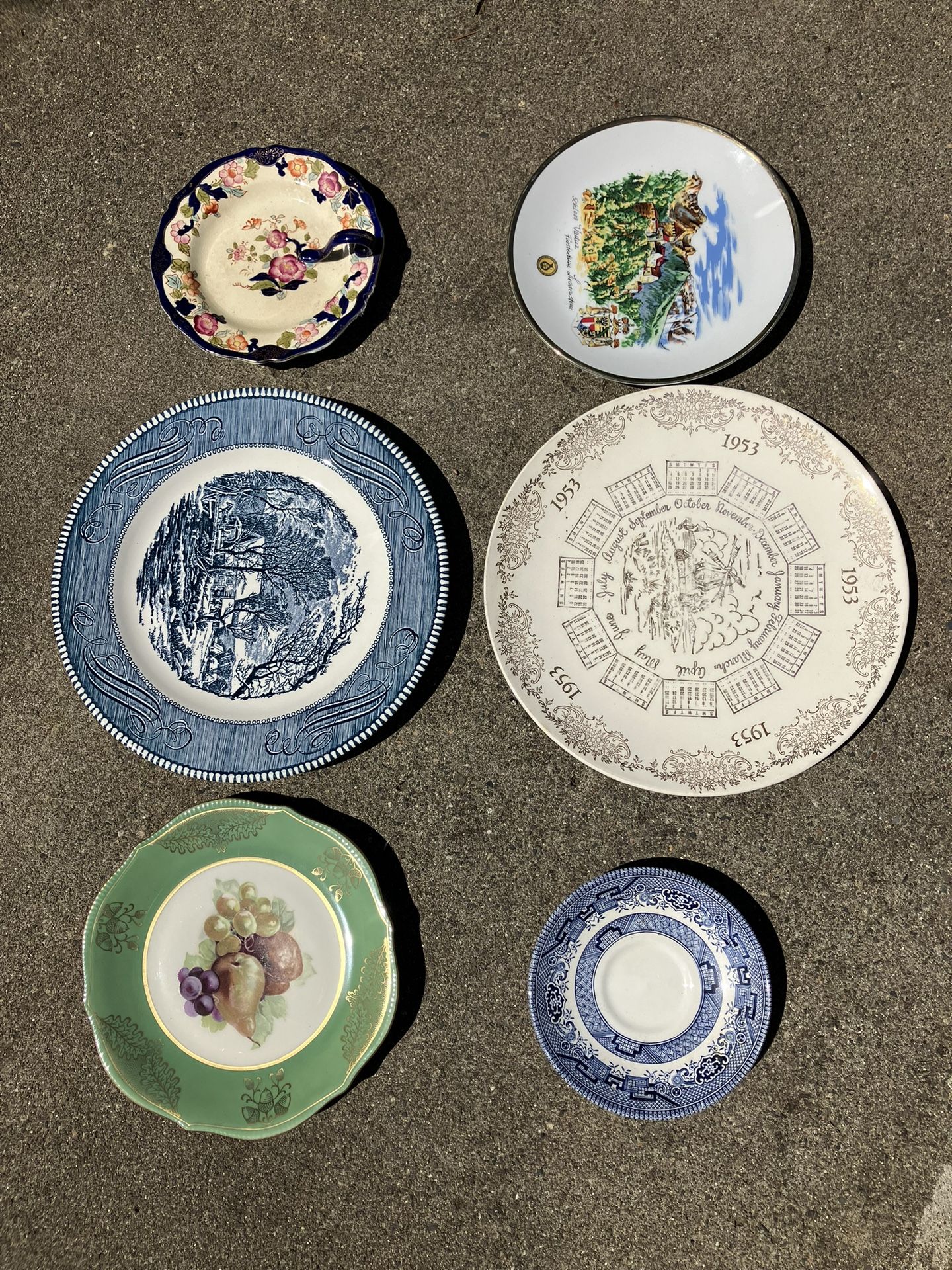 Antique Decorative Plates