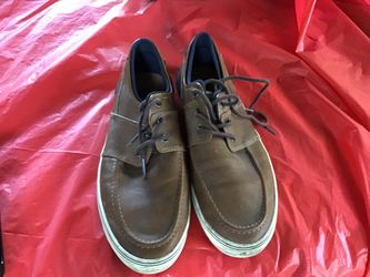 Parker sky shoes men’s size 9 brown boat shoes loafers