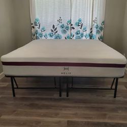 🛏️ QUEEN hybrid Memory Foam Mattress - Like New 