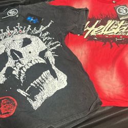 Two hellstar shirts size medium