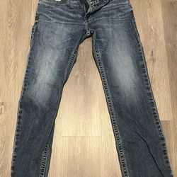 M5 Ariat Blue Jeans, Size 35x34