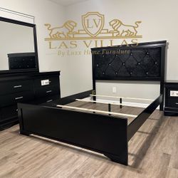 Brand New Bedroom Set , Bed ,Dresser, Mirror, Nightstand 