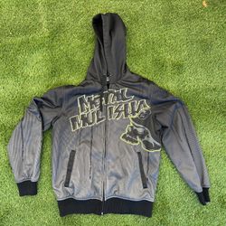 Vintage Y2K Metal Mulisha Full Zip Hoodie Sweatshirt