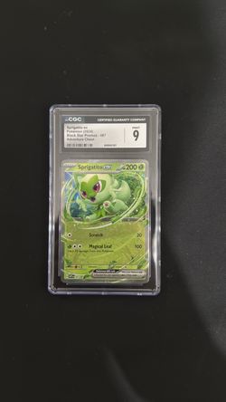 Sprigatito EX Pokemon Card