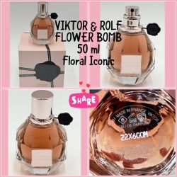 NEW Viktor & Rolf Flower Bomb  EAU DE PARFUM 50 ml  Floral Iconic Perfume Women’s 
