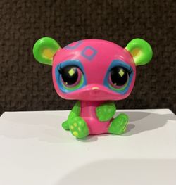 Littlest Pet Shop Blacklight Panda Figure