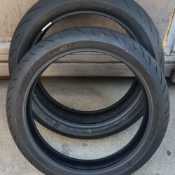 Bridgestone Battlax Front And Rear Set