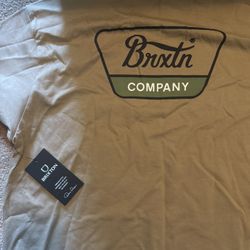Brixton Brown Shirt Size L (New )