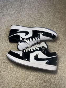 Air Jordan 1 Low Black/ White Panda Style Size 8
