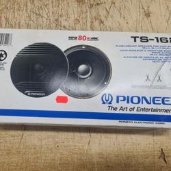 Pioneer TS-162  Flush-Mount Speaker For Car Stereo 
