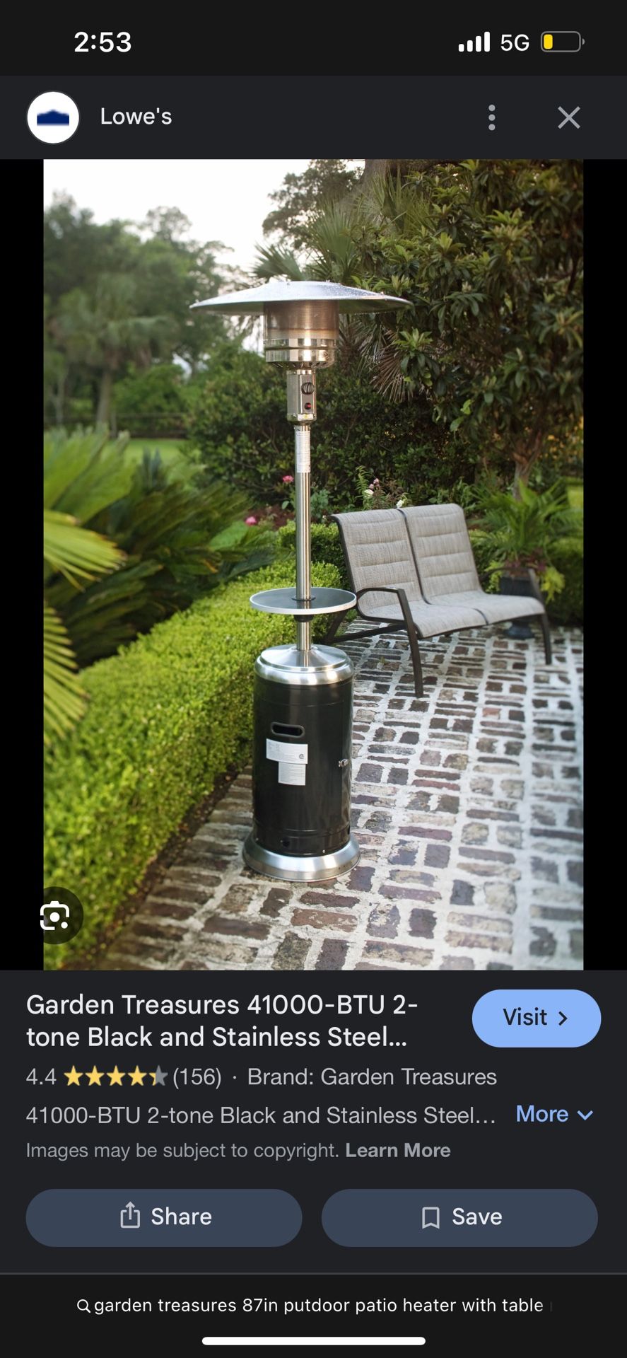 Outdoor Patio Heater