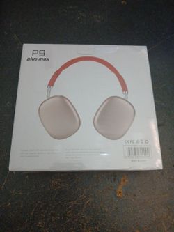 Rose Gold P9 Plus Max Bluetooth Headphones Brand new