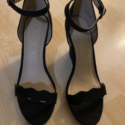 CL NY Laundry Elegant Black Heels 