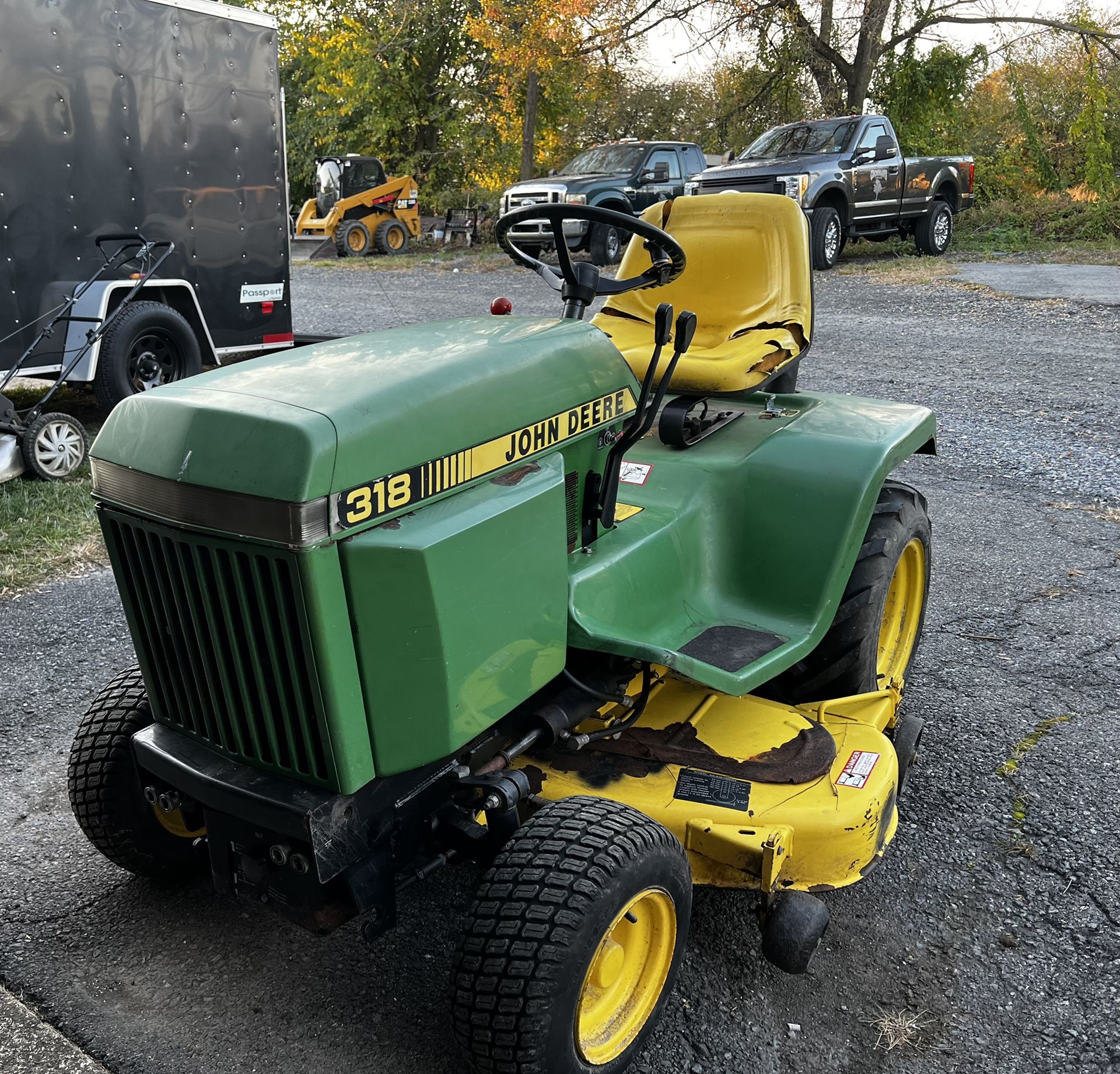 John Deere 318 Snow Blower & Plow for Sale in Macungie, PA OfferUp