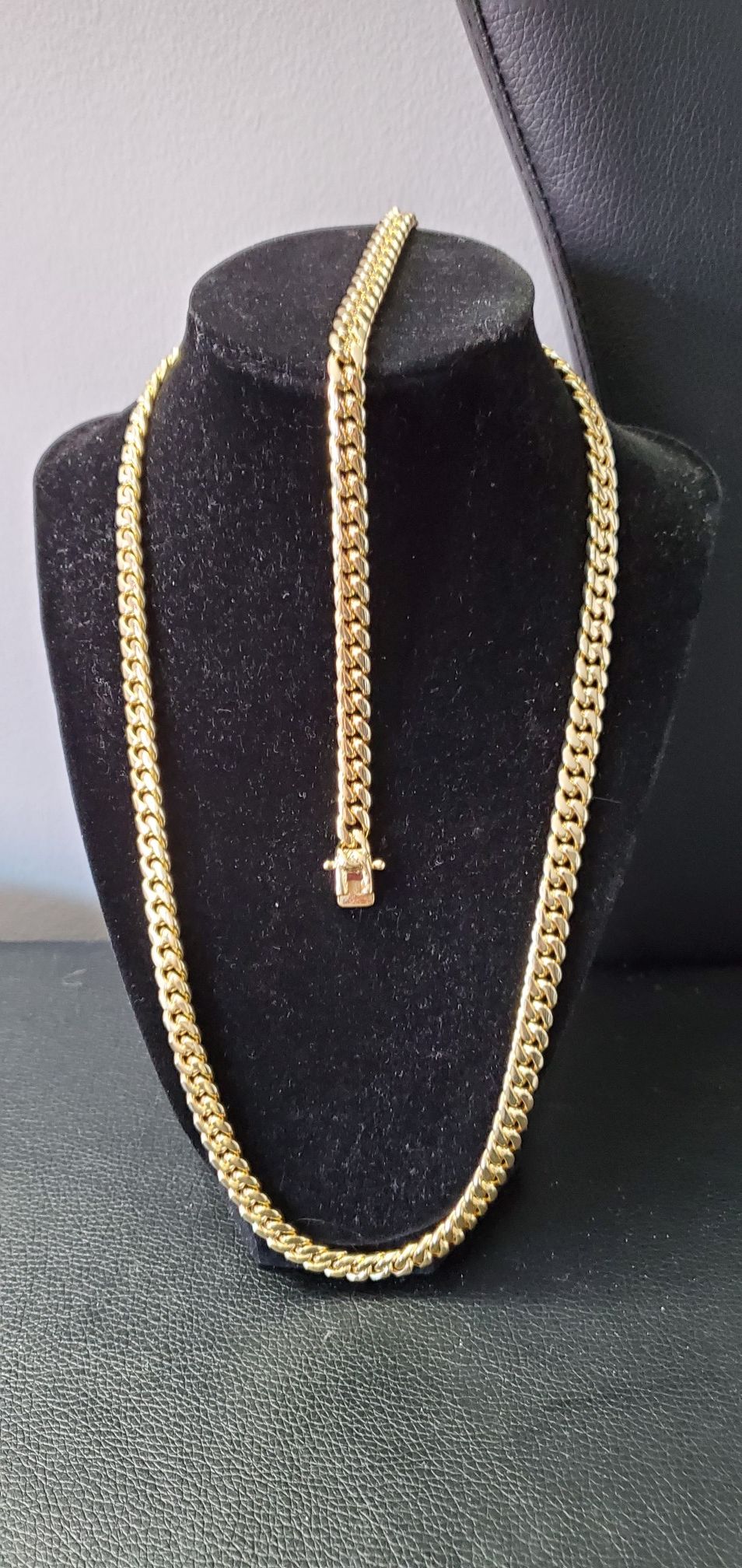 Miami Cuban Link Chain & Bracelet Set