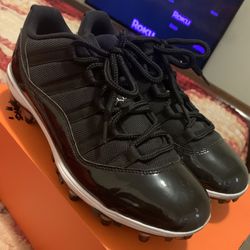 Jordan 11 Football Cleats Size 10