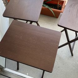 Folding Mini Tables 