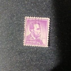4 Cent Abraham Lincoln Stamp
