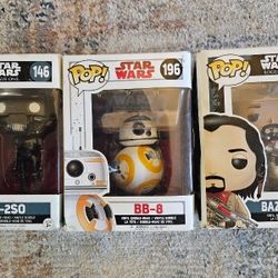 Three Star Wars POP!