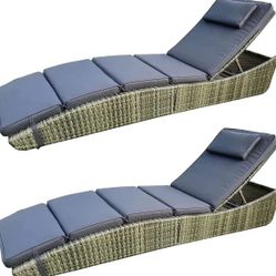 Outdoor Foldable Lounge Pool Chair
