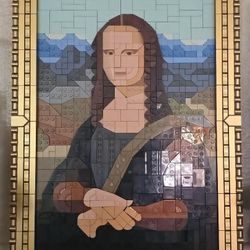 Lego Mona Lisa