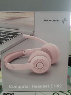 Pink Bluetooth Headset
