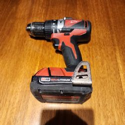 Milwaukee Brushless Hammer Drill With Battery