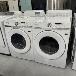 Washer and Dryer NEW White Front Load Electric Stackable 