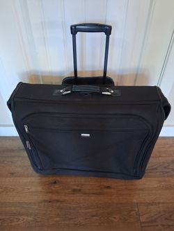 Garment bag, suitcase, luggage