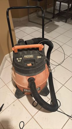RIDGID 16-gallon, wet/dry shop vacuum