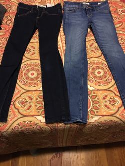 two Jeans for Girls Size 8 abercrombie