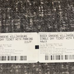 Busch Garden Tickets 