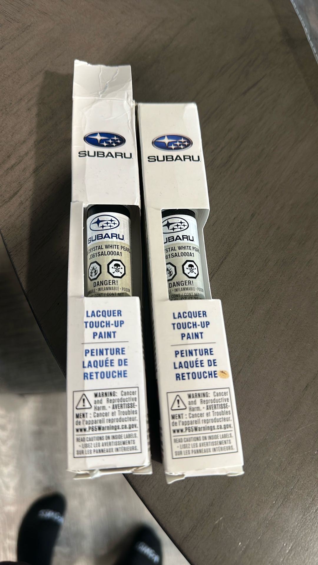 Crystal White Paint/center Door Panels Subaru Forester Sport 2020