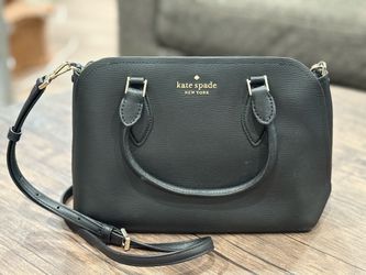 Kate Spade New York Black Leather Satchel