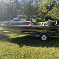 1986 Ranger Bass Boat