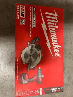 Brand New Circular Saw and Drill with Battery/Charger