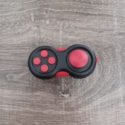 Fidget Red Button Pad Controller
