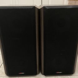 Polk Lsi9 High End Stereo Speakers And Central Channel 