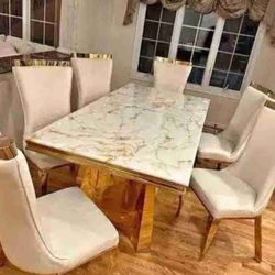 Dinning table and chairs