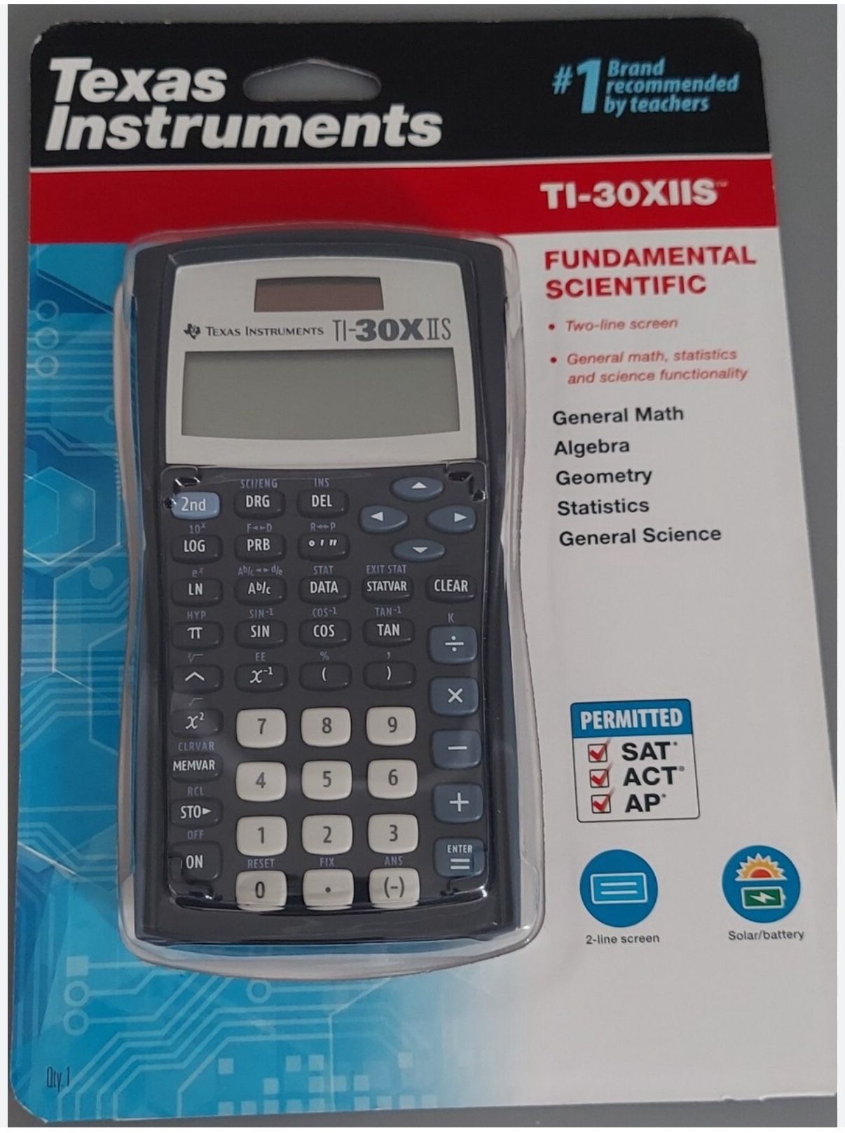 Texas Instruments Ti – 30 XIIS Fundamental Scientific Calculator Brand new Inbox