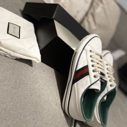 Gucci Tennis 1977 White Mini GG W (SIZE 10) - Brand New In Box
