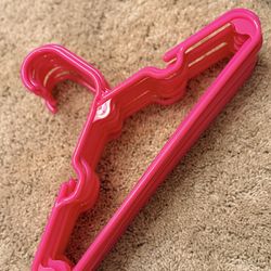 Pink kids hangers 10ct